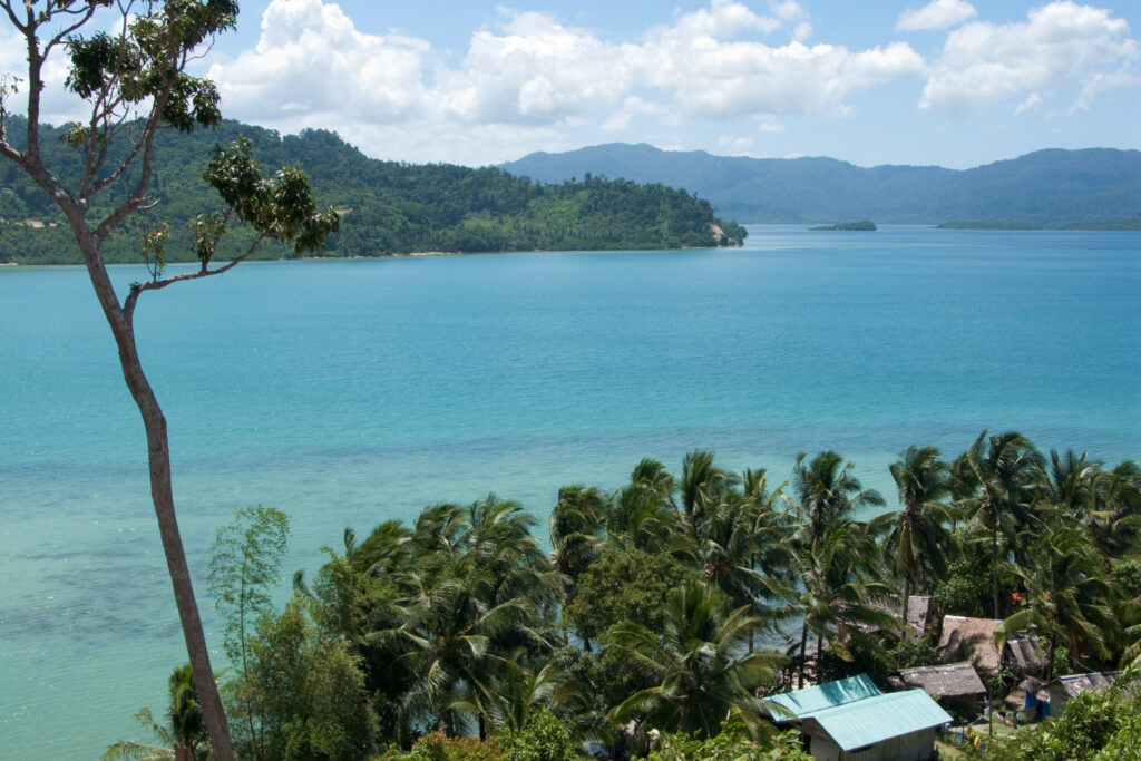 San Vicente, Port Barton Bay, Isola di Palawan, Filippine.